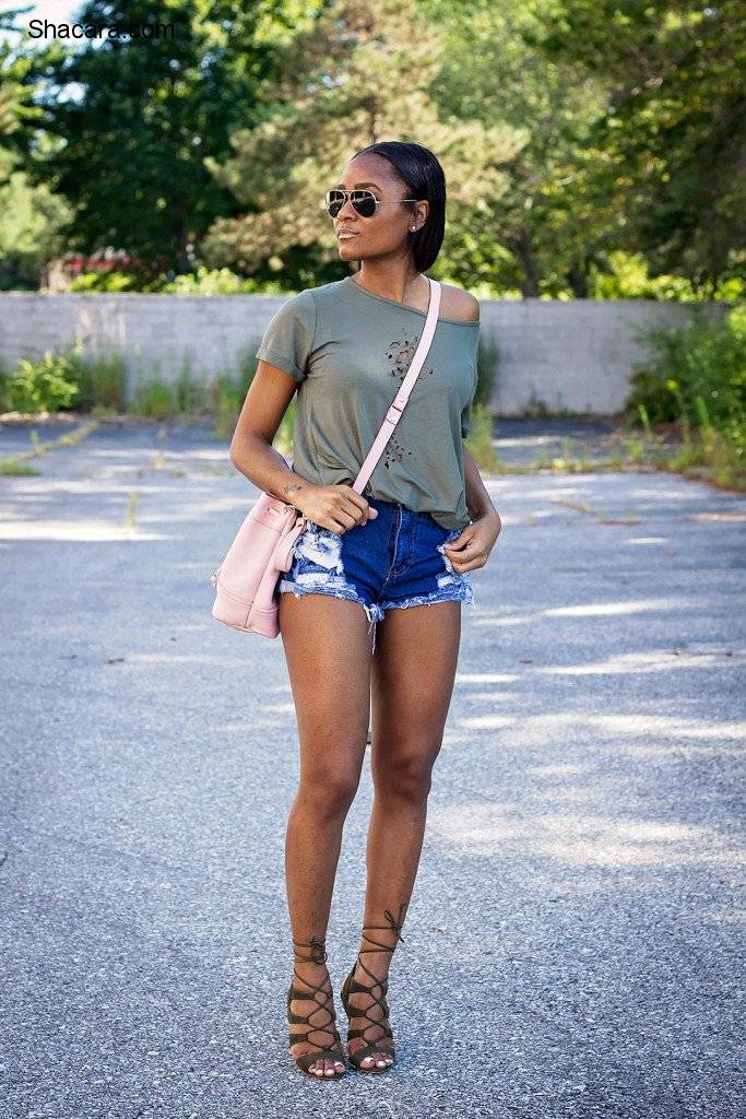 THE INSANELY FABULOUS WAY TO WEAR JEANS CUT OFFS THIS SEASON