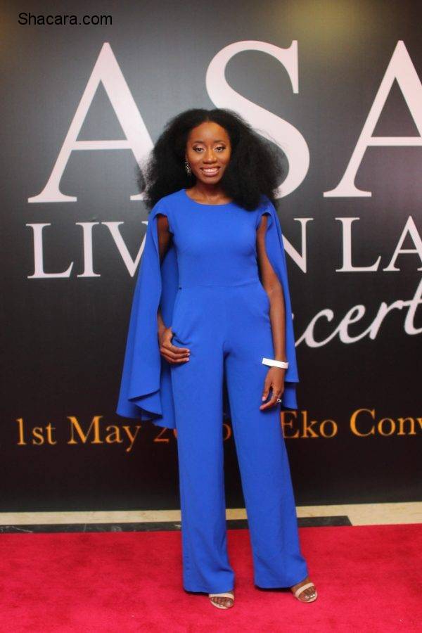 Red Carpet Photos: Bez Idakula, Omawunmi, Waje & More At Asa Live In Lagos Concert