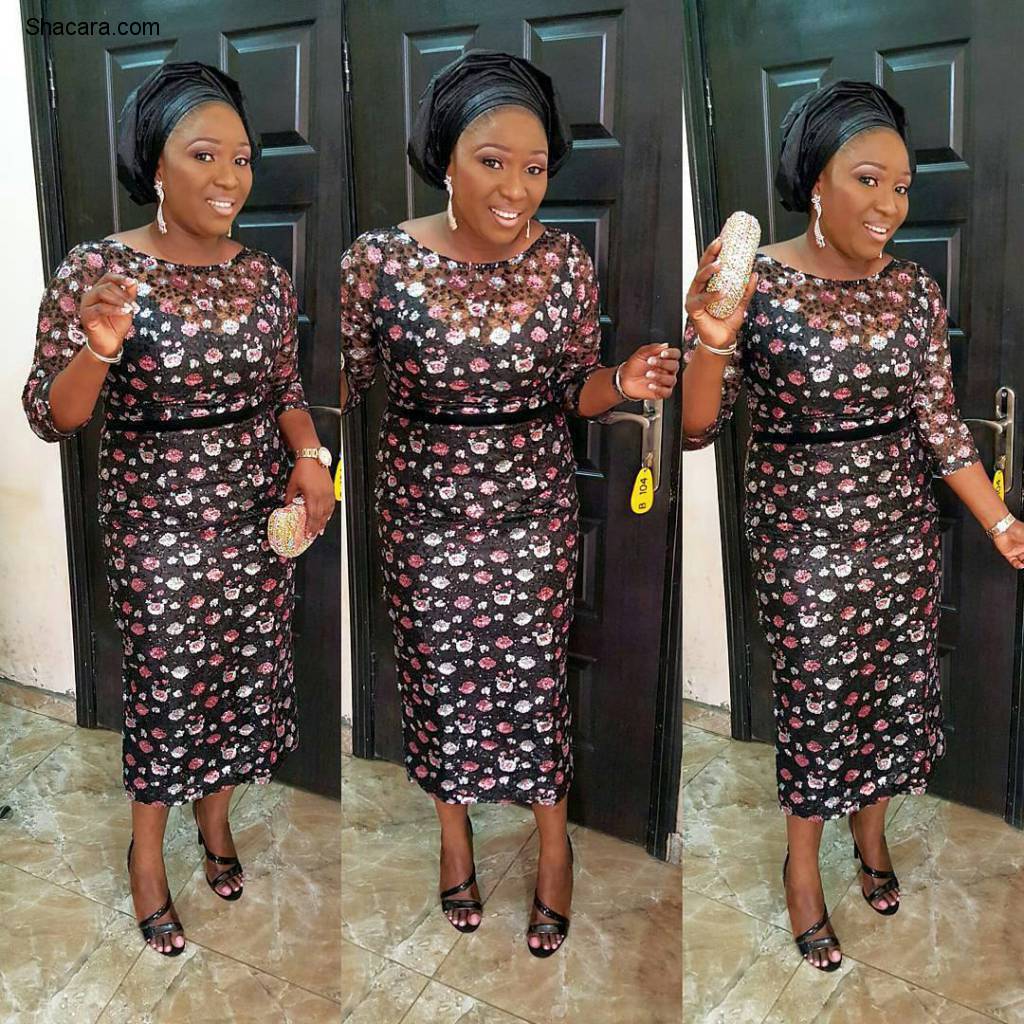 LATEST NIGERIAN LACE STYLES WEDDING GUEST ARE SLAYING