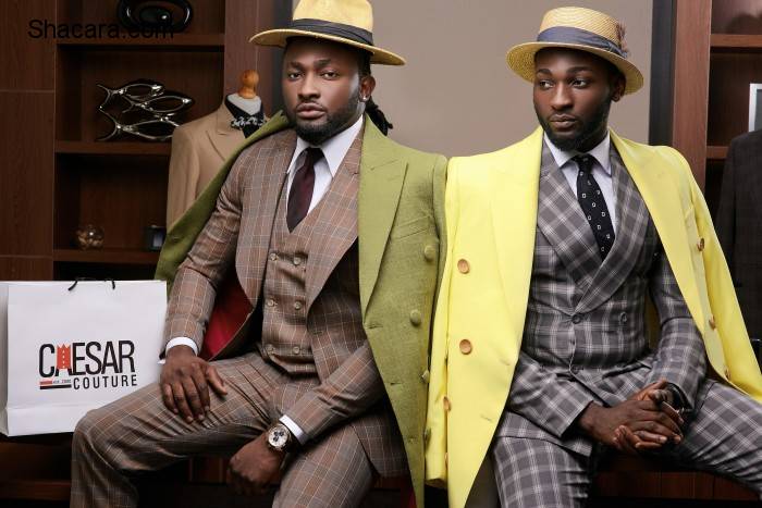 Uti Nwachukwu & Gbenro Ajibade Front Caesar Couture’s SS 16 Campaign | See Lookbook Photos