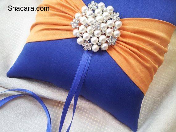 Wedding Colour Inspiration: Blue & Tangerine