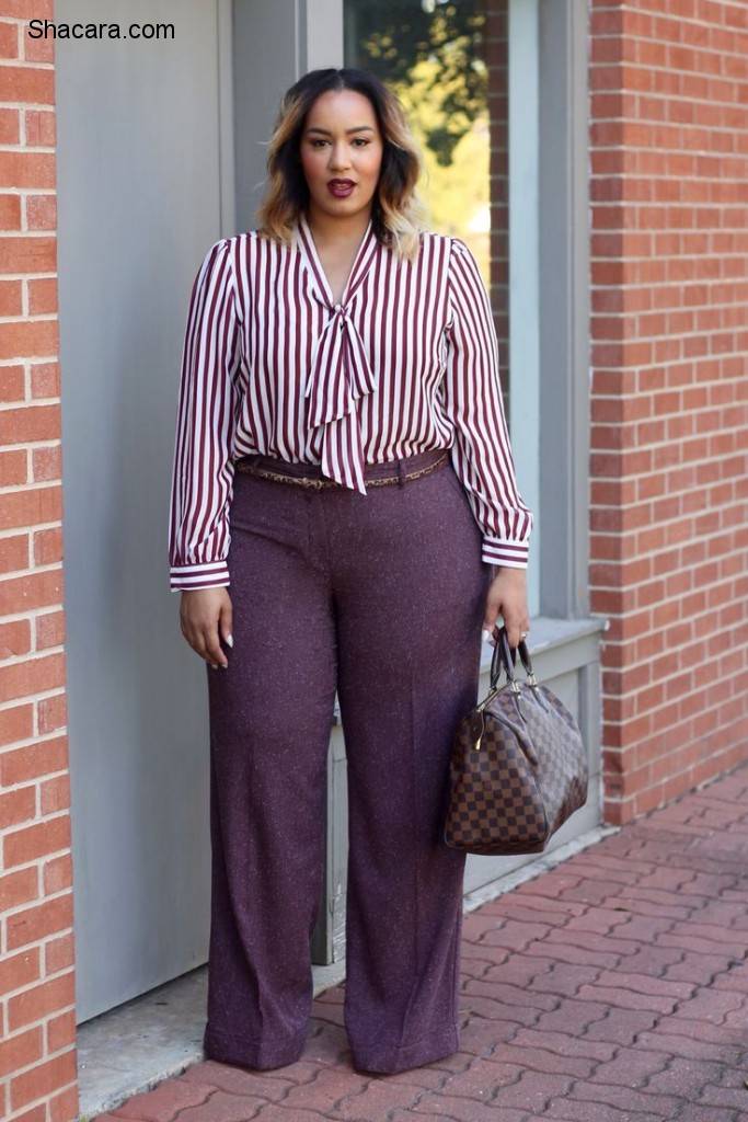 GET INSPIRED WITH THESE PLUS-SIZE WORK OUTFITS