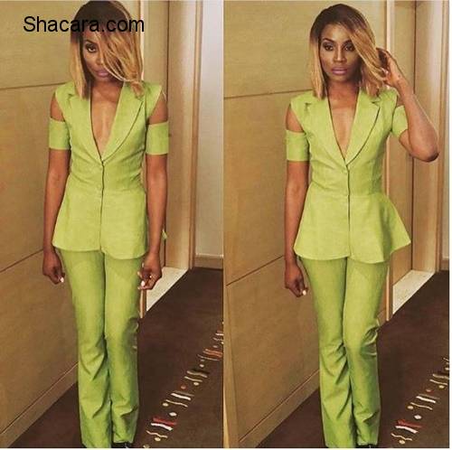 Seyi Shay’s Best Looks In Pantsuits