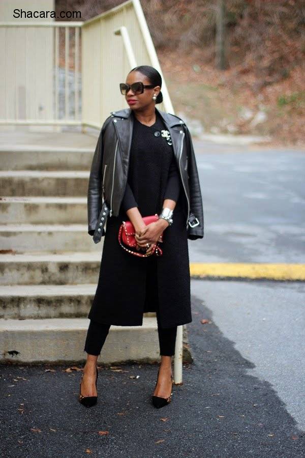 THE WAYS TO MAKE AN ALL-BLACK OUTFIT FEEL FRESH THIS SEASON