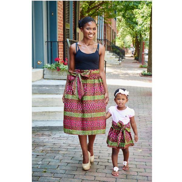 See All The Viral African Fashion Mother & Daughter/Son Images Breaking The Net