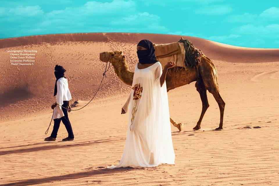 Grace Wallace Presents The Look Book For ‘Le Sahara’ Collection Shot In The Desert
