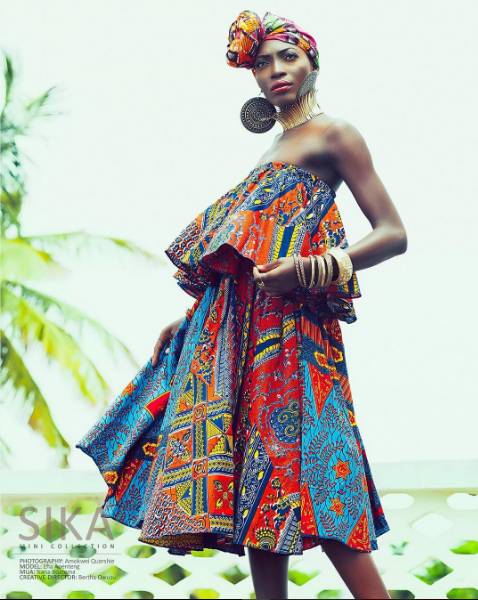 Ghana’s Lumiere Couture Presents The African Print Filled ‘Sika’ Collection
