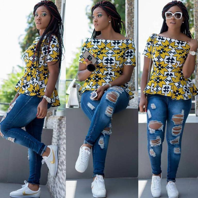 CHIC AND STYLISH DENIM JEANS TREND TO COPY THIS WEEKEND.