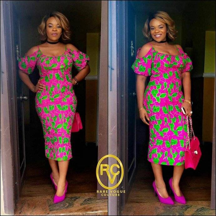 STEP OUT IN STYLE IN THESE WEDDING GUEST ANKARA STYLES