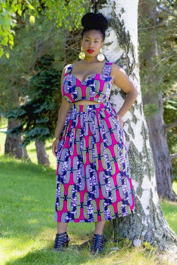 THE NOTEWORTHY PLUS-SIZE ANKARA OUTFITS FOR THE SEASON