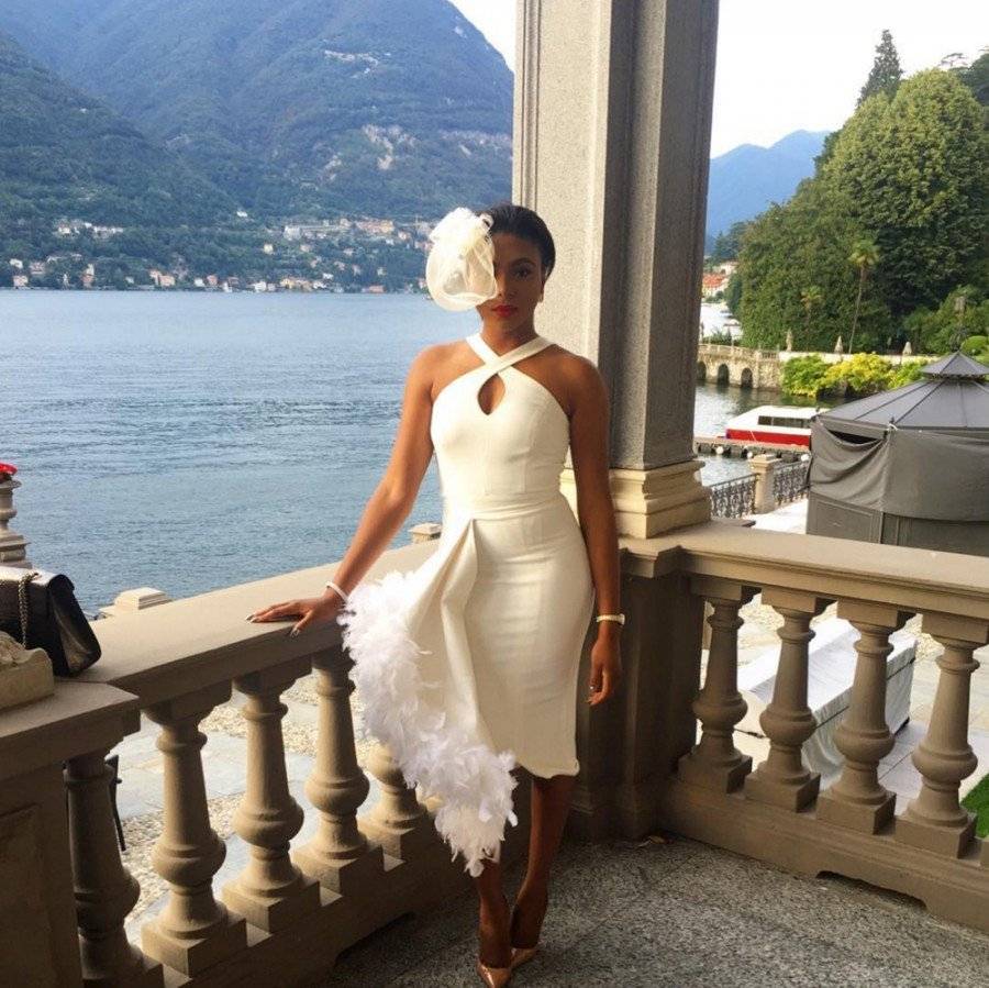 PICTURES FROM LAYAL HOLM AND SEYI TINUBU’S LAKE COMO WEDDING