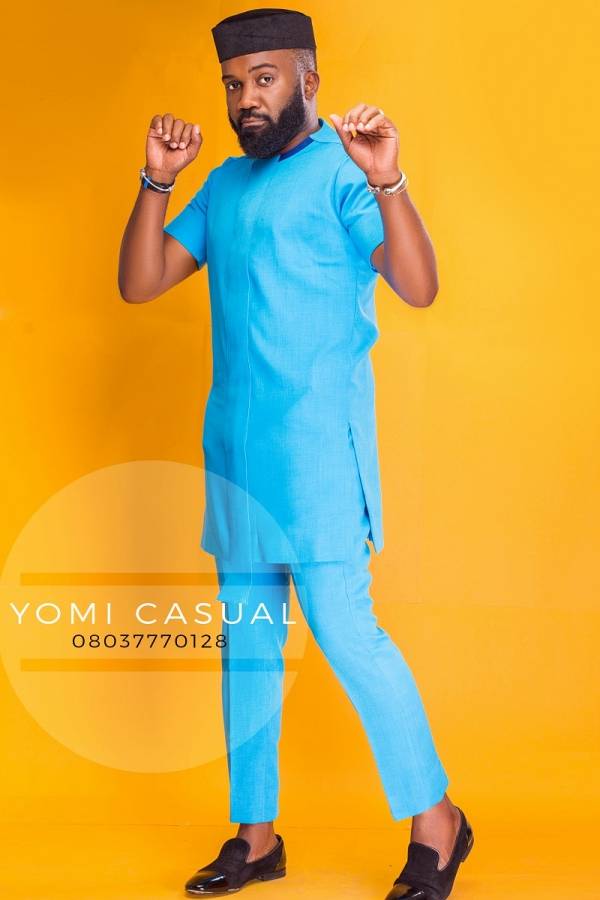 Nigerian Menswear Designer Yomi Casual Enlists Noble Igwe As His Muse (Lookbook)