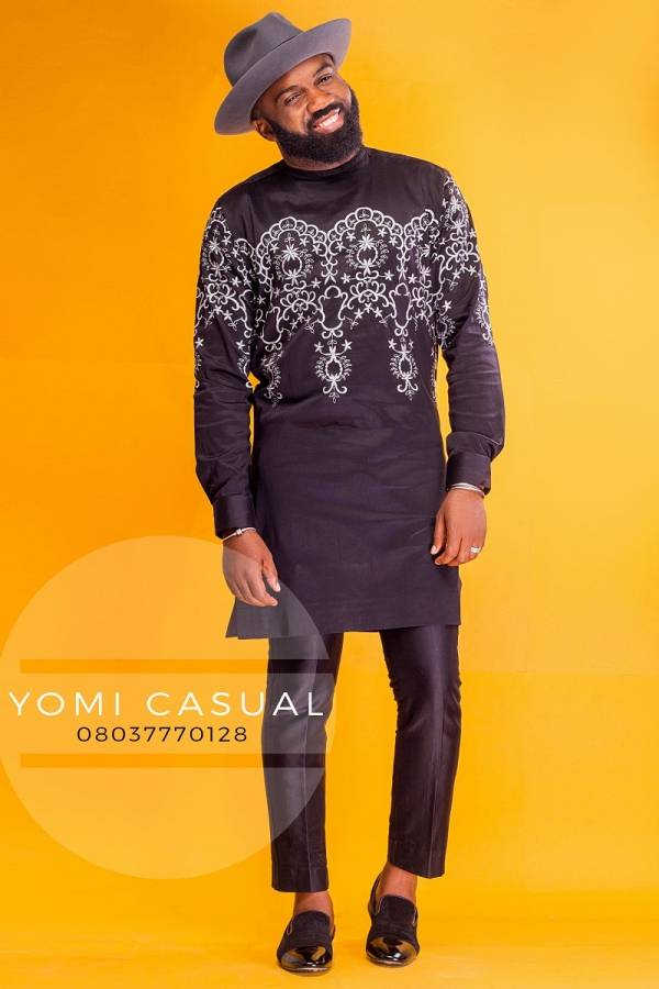 Nigerian Menswear Designer Yomi Casual Enlists Noble Igwe As His Muse (Lookbook)