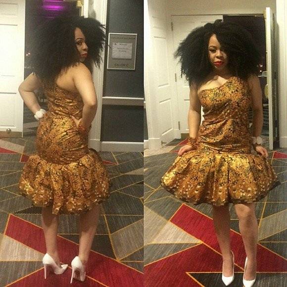 THESE ANKARA TRUMPET DRESSES TREND YOU SHOULD JOIN NOW