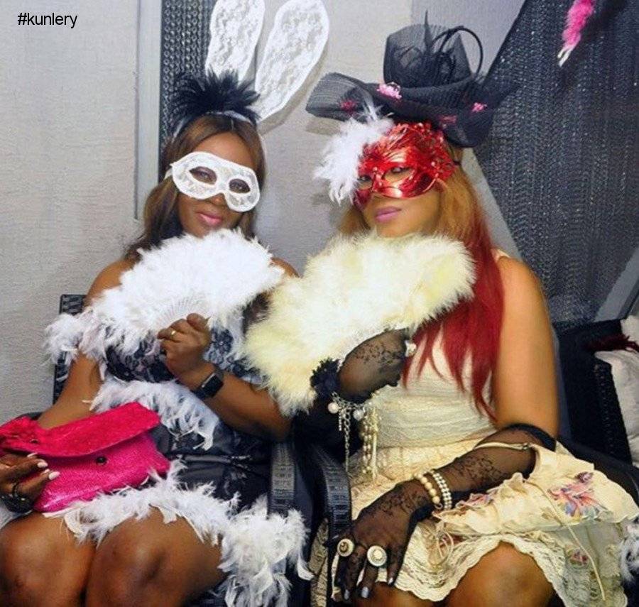 SEE PICTURES FROM MONALISA CHINDA’S BURLESQUE THEMED BRIDAL SHOWER