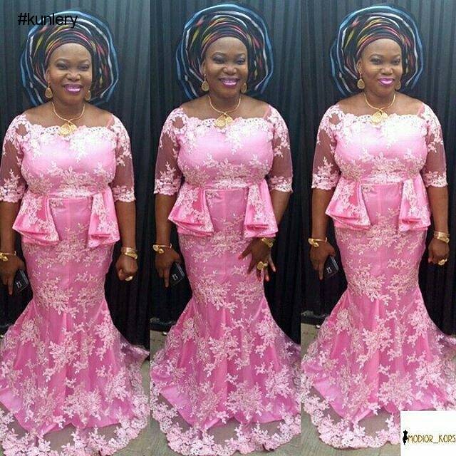 THE COOLEST PINK LACE ASO EBI STYLES YOU NEED TO SEE