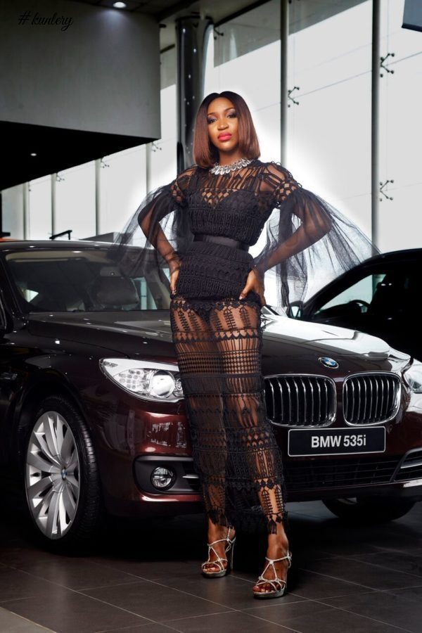MODEL/TV PERSONALITY IDIA AISIEN STUNS AS SHE MODELS FOR “MAJU X BMW” EDIT LOOKBOOK