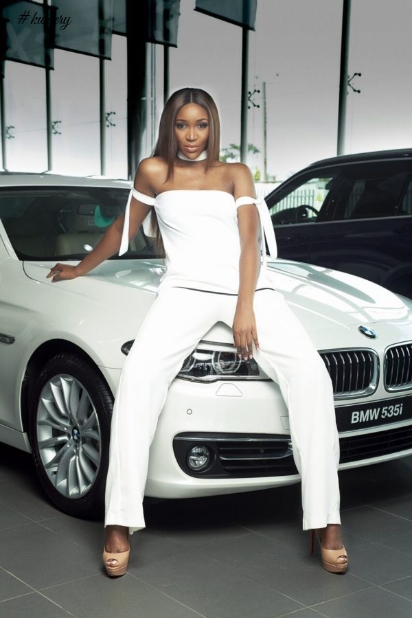 MODEL/TV PERSONALITY IDIA AISIEN STUNS AS SHE MODELS FOR “MAJU X BMW” EDIT LOOKBOOK