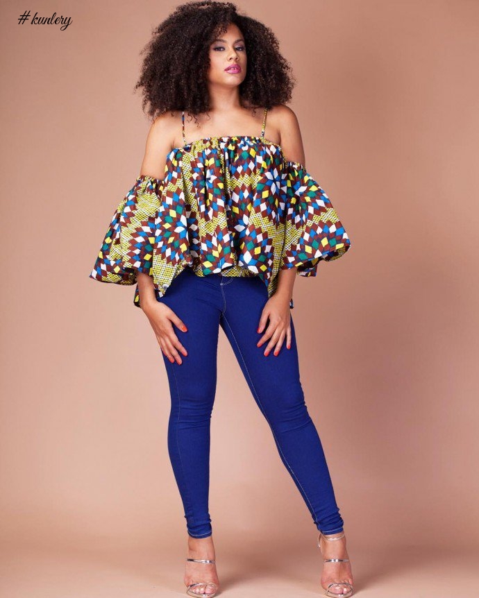 THIS ARE THE COOL WAYS YOU CAN ROCK ANKARA AND JEANS