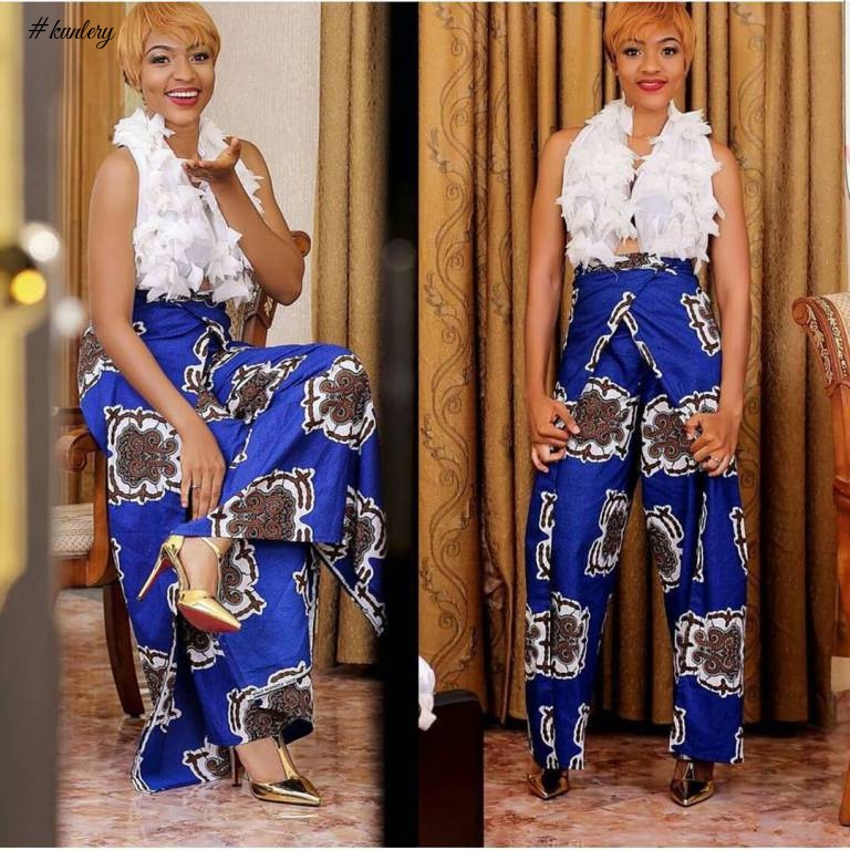 ANKARA TROUSER STYLES IS THE STYLE YOU NEED TO ADD LIFE TO YOUR WARDROBE