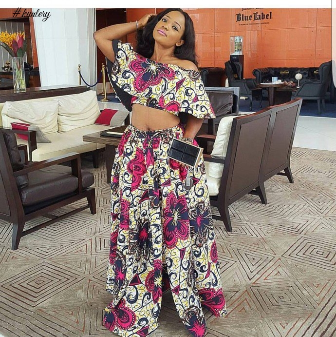 MORE ANKARA OFF-THE-SHOULDER AND COLD-SHOULDER STYLES FOR YOUR FRIDAY NIGHT GLAM