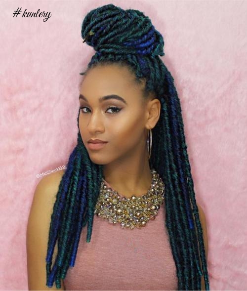 FABULOUS AND FUNKY WAYS TO STYLE YOUR FAUX LOCKS
