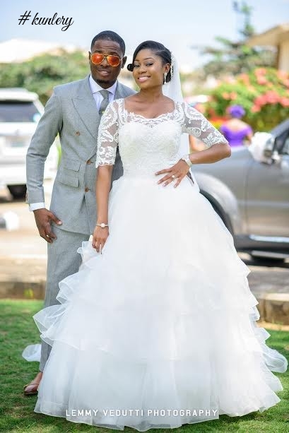 Zainab And Uche White wedding