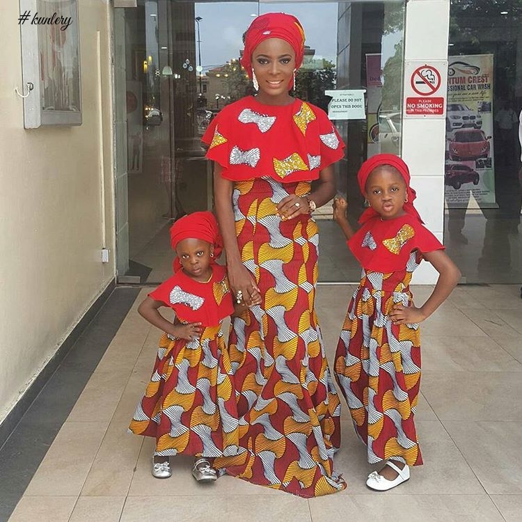 ASO EBI STYLES FOR YUMMY MUM’S AND THEIR CUTIES