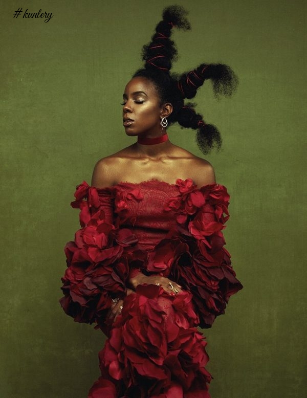 Kelly Rowland Stuns Effortlessly For Schon Magazine