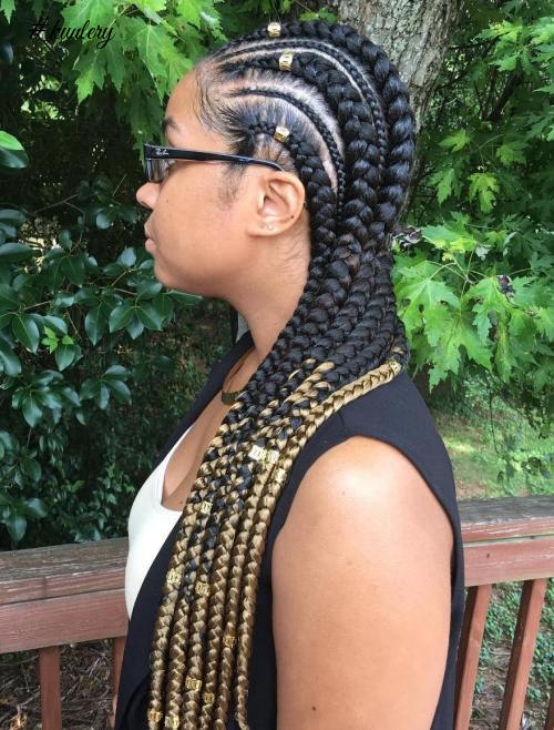 THE RIGHT KIND OF GHANA BRAID HAIRSTYLE