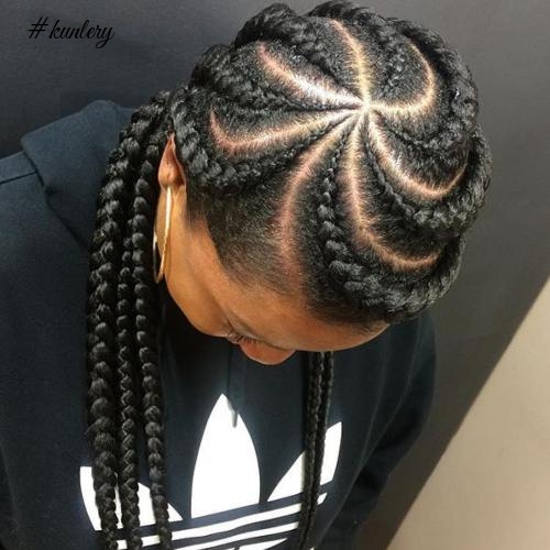 THE RIGHT KIND OF GHANA BRAID HAIRSTYLE