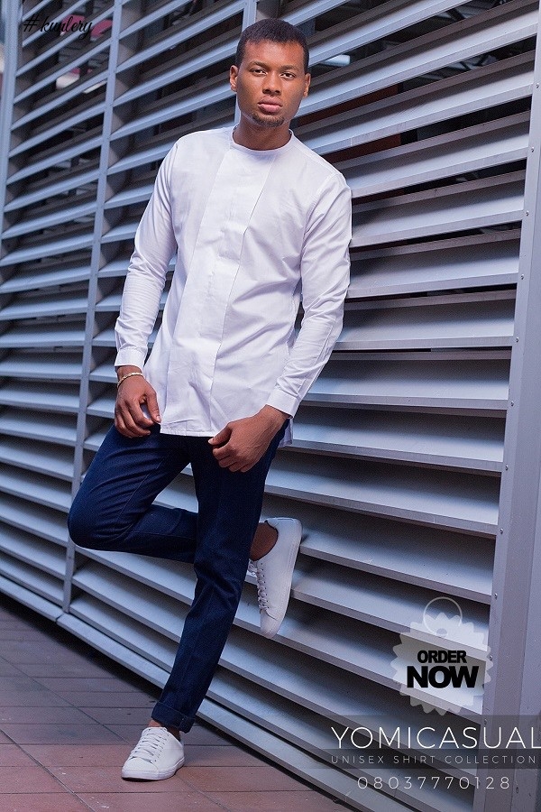 YOMI MAKUN UNVEILS HIS FIRST EVER UNISEX SHIRT COLLECTION FOR CLOTHING BRAND YOMI CASUAL