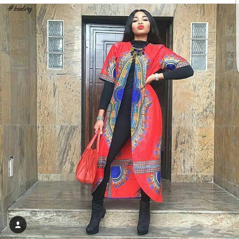 ANKARA LONG CAPE TOP AND TROUSER STYLES