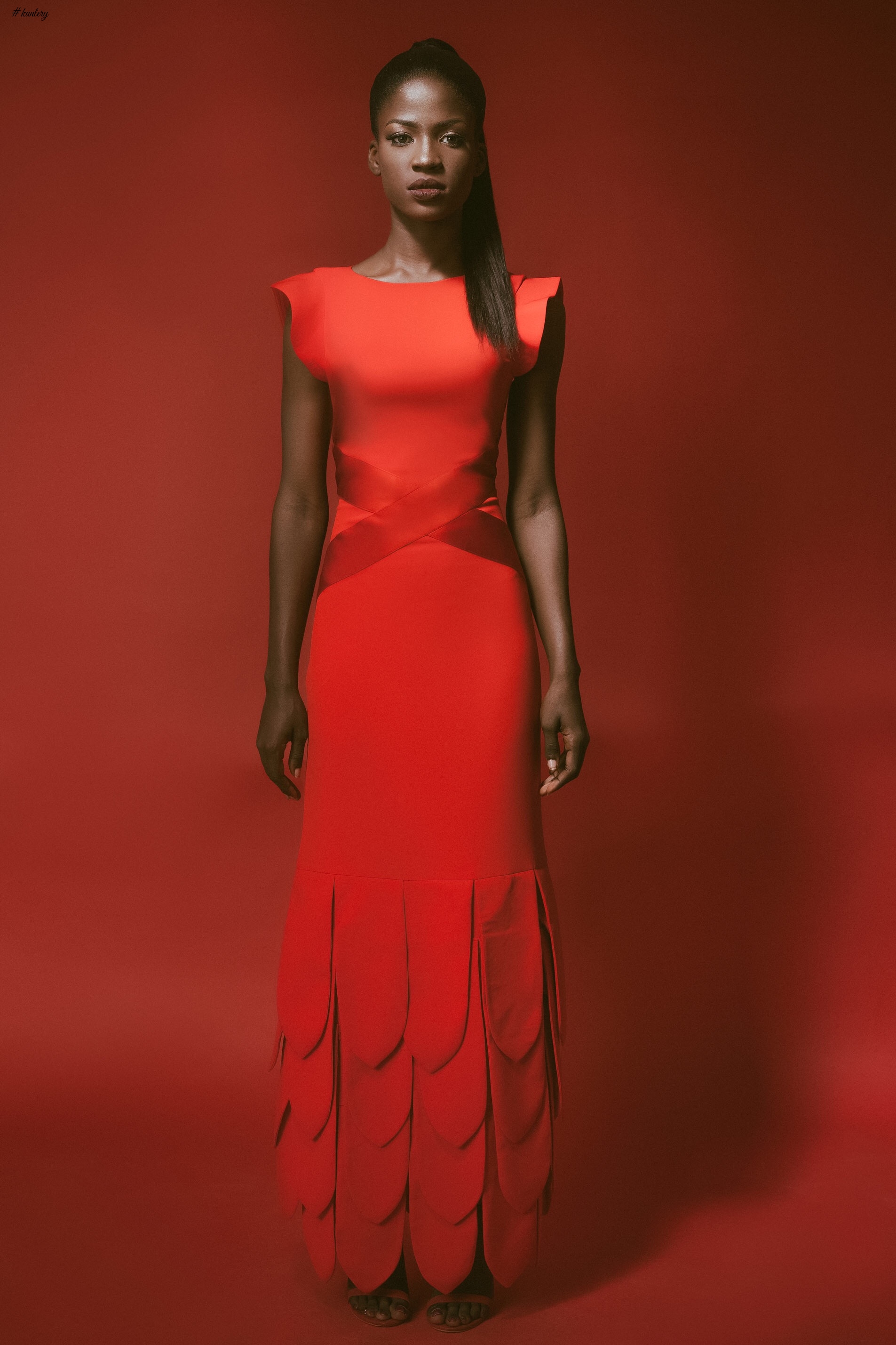 For the Love of Red! Abuja Based Aisha Abu-Bakr Luxury Design Presents Unisex Collection -Rouge