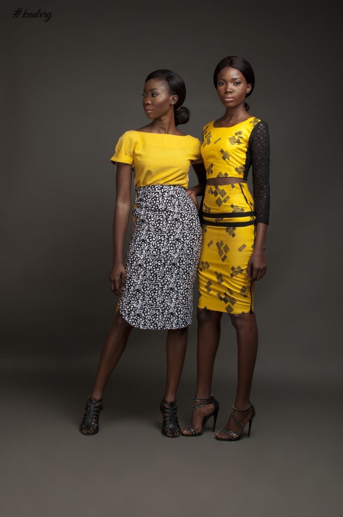 THE DANFO YELLOW COLLECTION BY ILLUSTRATIVE FASHION STUDIO