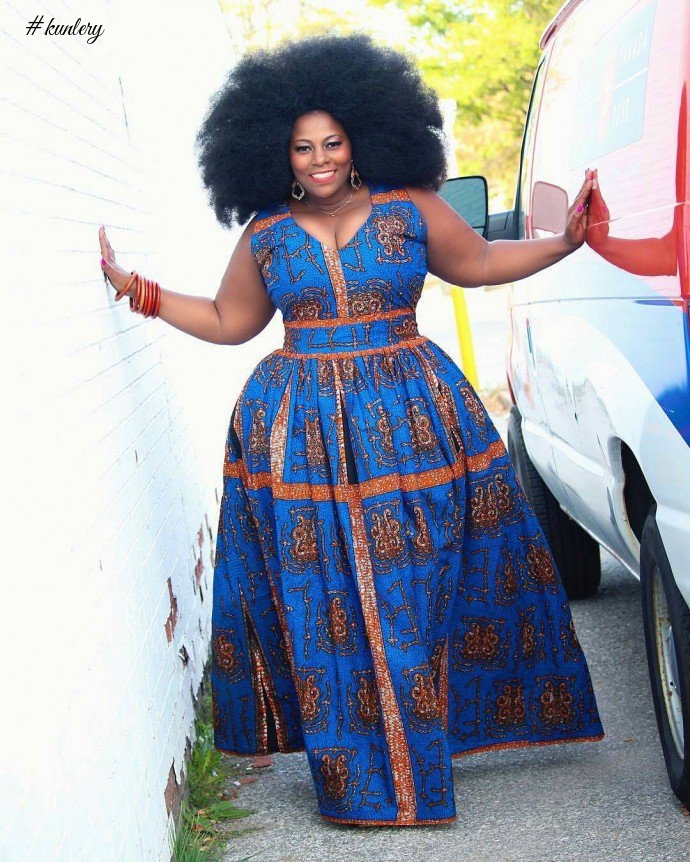 THE NOTEWORTHY PLUS-SIZE ANKARA OUTFITS TO ROCK