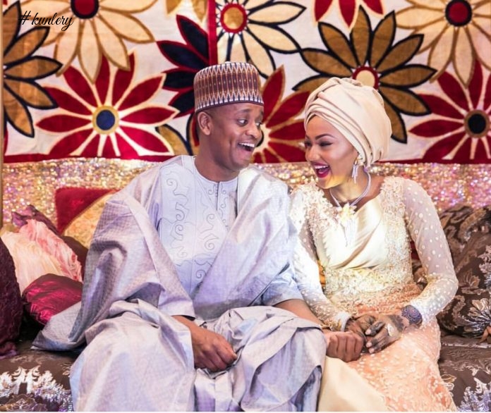 See Breath Taking Pictures From Nigeria’s First Daughter’s Wedding; Zahra Buhari & Ahmed Indimi