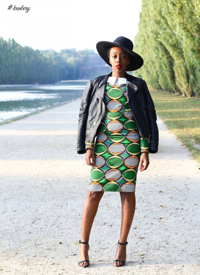 See These Fabulous Leather & Print African Fashion Fit For Outdoors