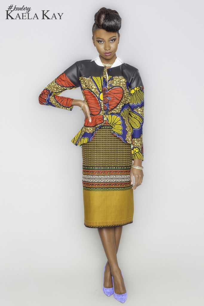 See These Fabulous Leather & Print African Fashion Fit For Outdoors