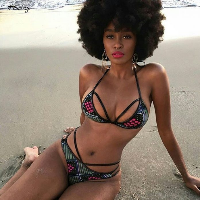 These May Just Be The Sexiest Kente Swimwear Pictures EVER; No Man Is Ready For