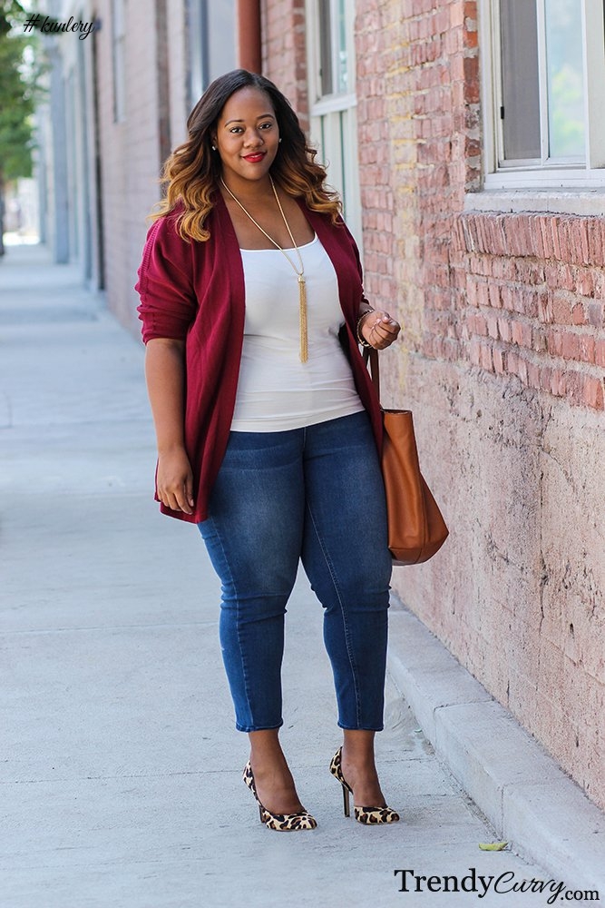 CASUAL WEEKEND STYLES FOR THE PLUS-SIZE LADIES