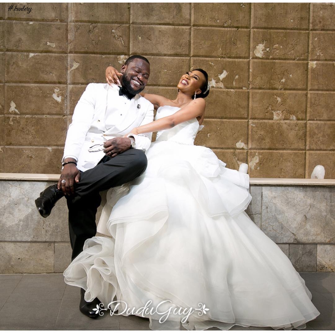 SEE PHOTOS FROM THE INTIMATE WEDDING OF EBUN AND KOYA