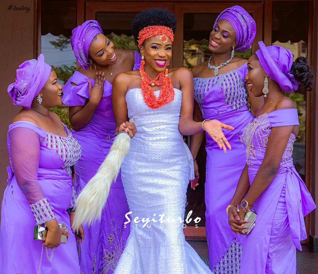 SEE DAISY AND KUNLE GET MARRIED IN GRAND STYLE