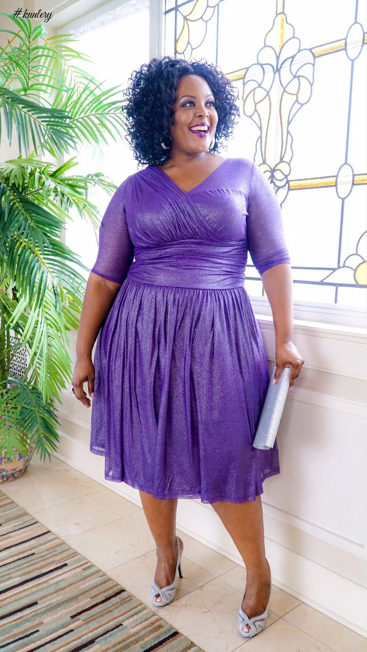WEDDING GUEST GLAM FOR THE PLUS SIZE LADIES