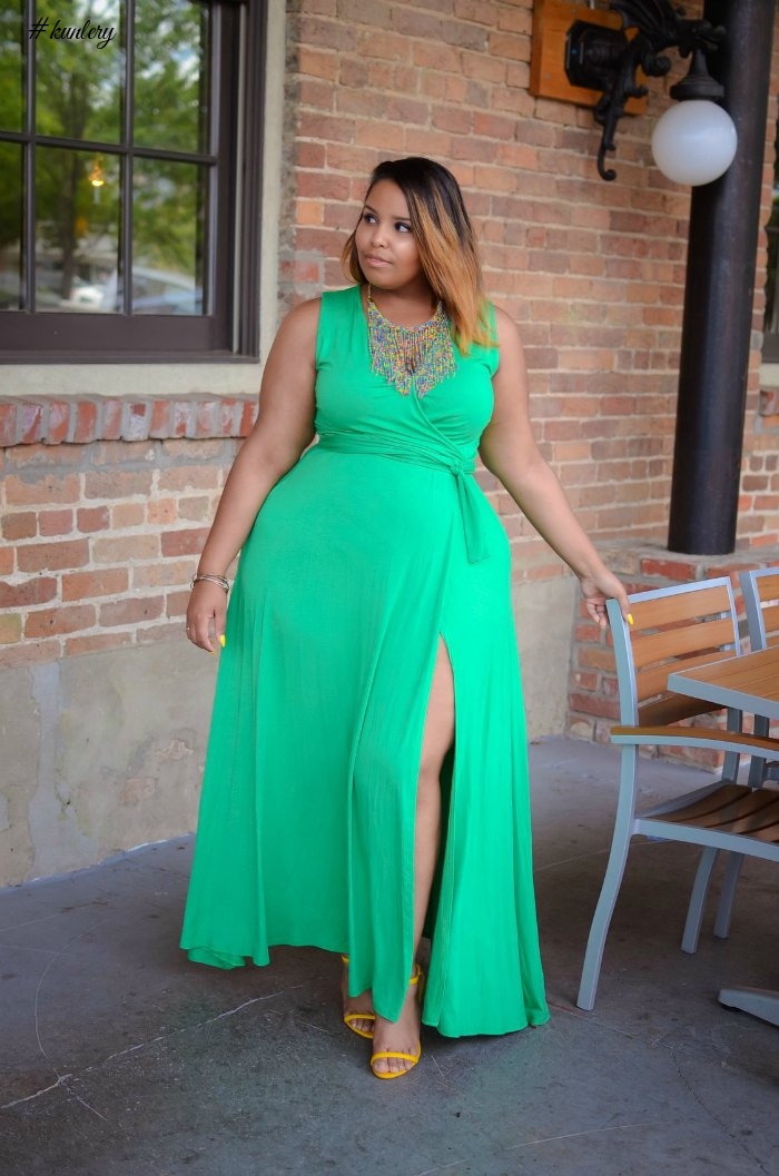 7 WEARABLE GREEN WITH ENVY OUTFITS FOR THE PLUS SIZE LADIES