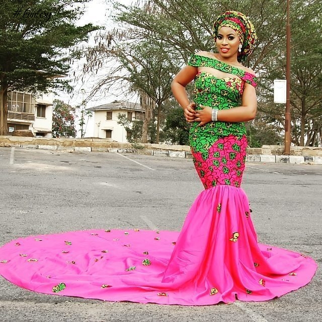 CHECK OUT THE LATEST AND HOTTEST RHINESTONE EMBELLISHED ANKARA