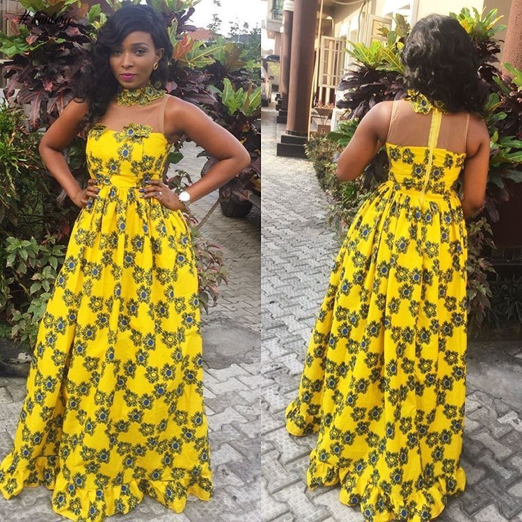 THESE MAXI ANKARA DRESSES WE SAW OVER THE WEEKEND WERE SPECTACULAR