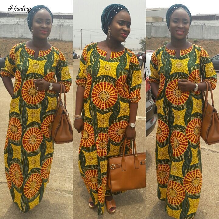 THESE MAXI ANKARA DRESSES WE SAW OVER THE WEEKEND WERE SPECTACULAR