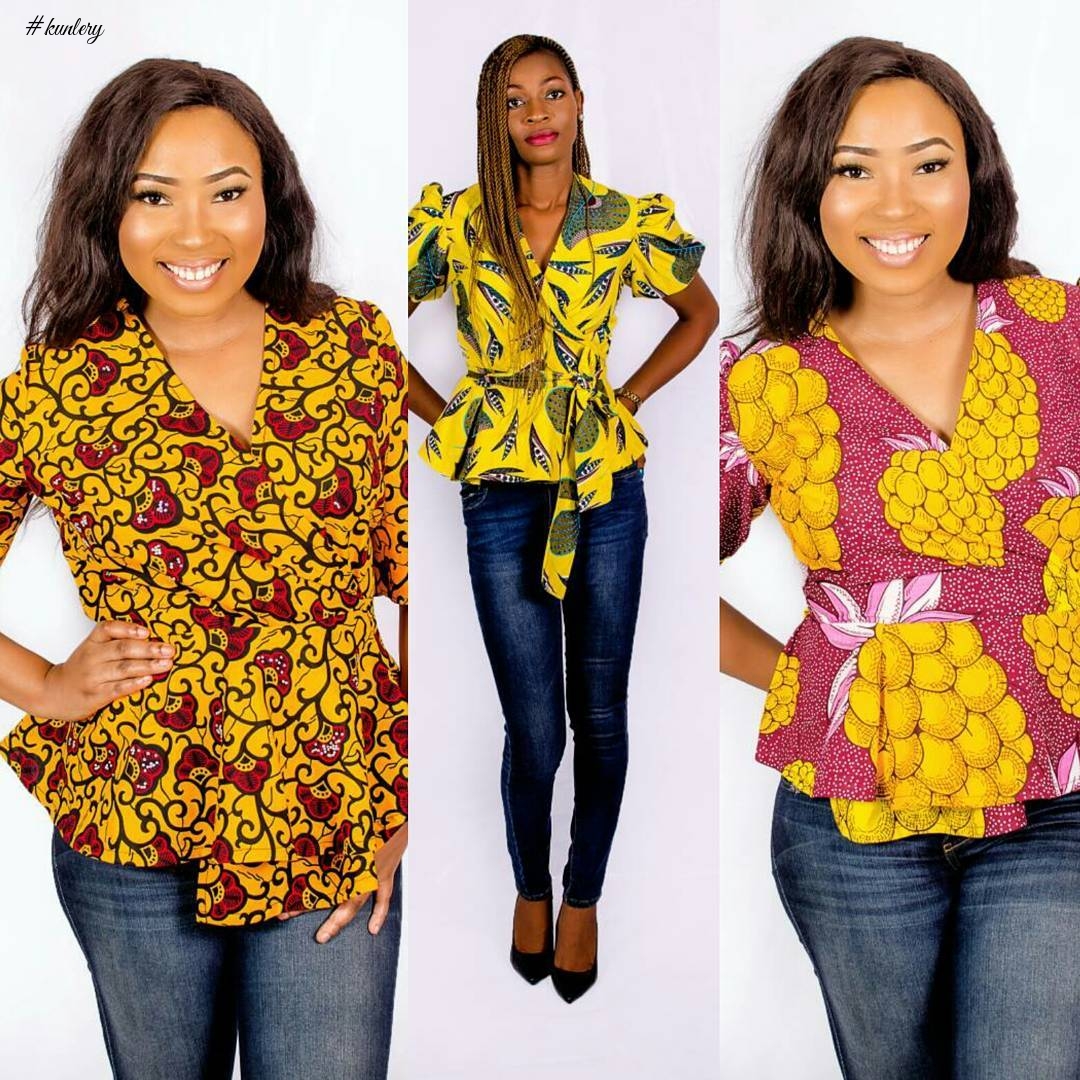BEAUTIFUL ANKARA TOPS YOU WANT TO ADD TO YOUR COLLECTION THIS PERIOD