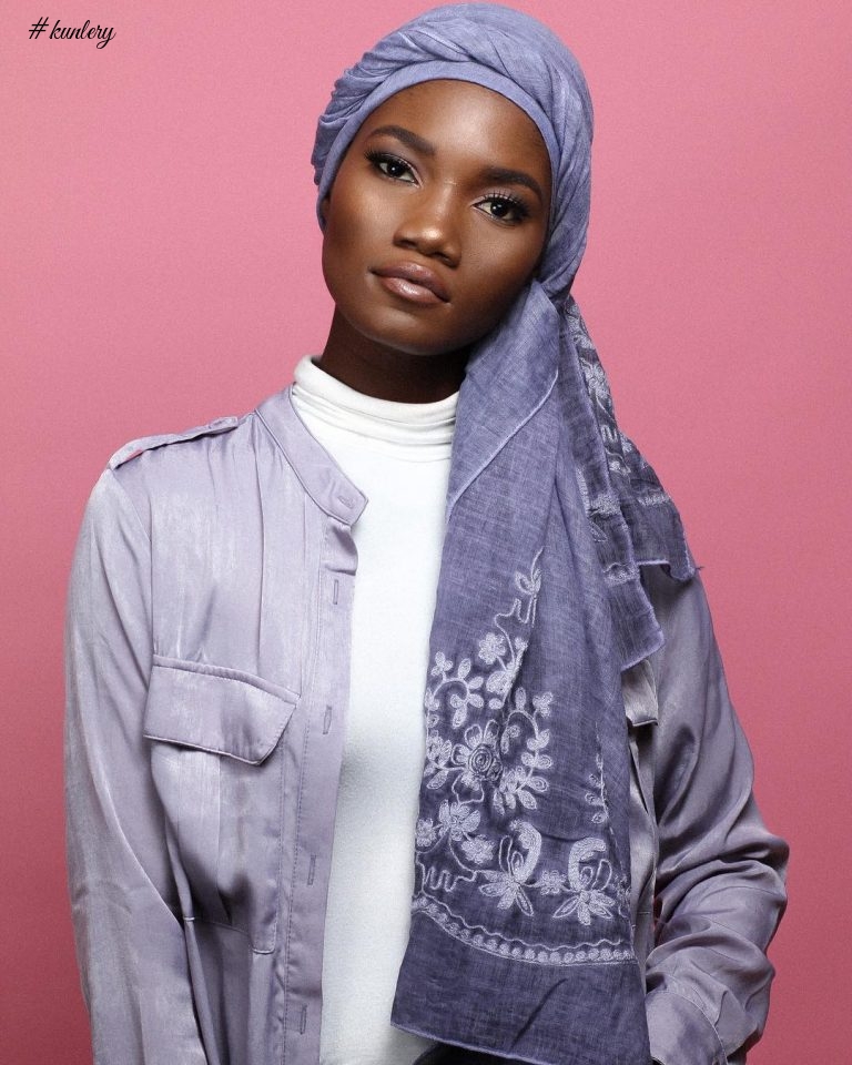 HIJAB & TURBAN STYLES: FLORAL SCARF FROM ELORA COLLECTION